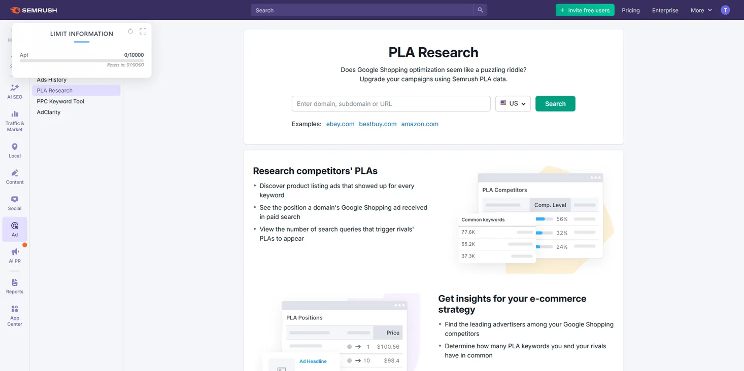 Semrush SEO Tool