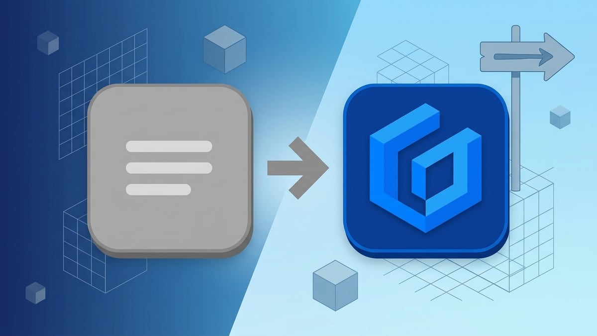 A plain grey app tile with an arrow pointing to the GroupbuySEO logo tile